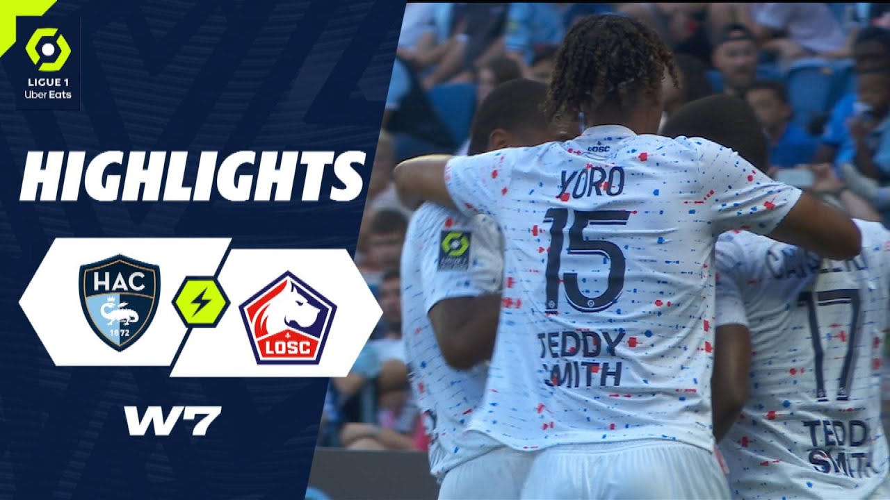 Le Havre vs LOSC Lille highlights