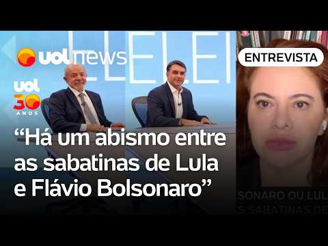 Há um abismo entre sabatinas de Lula, com propostas, e Flávio, que fica no abstrato, diz professora
