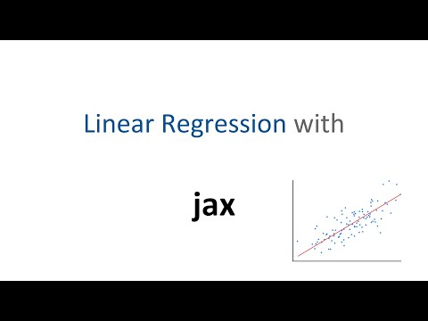 Linear Regression with JAX