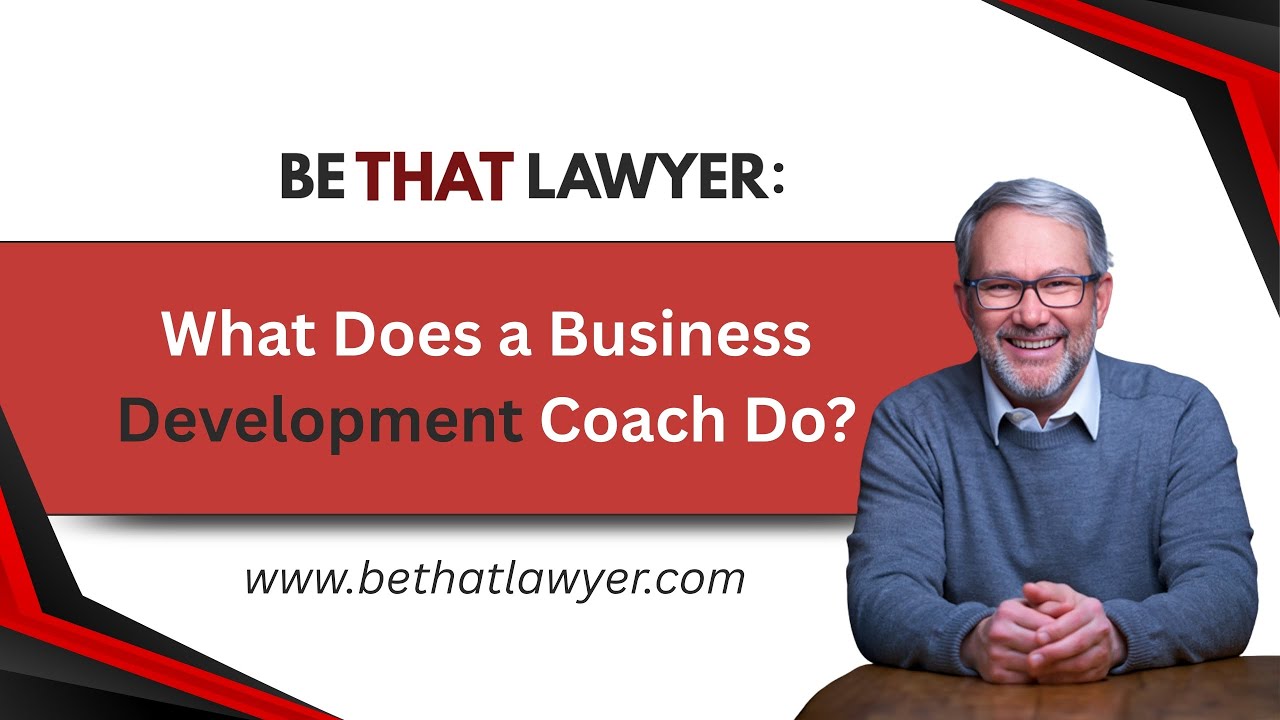 What Does a Business Development Coach Do?