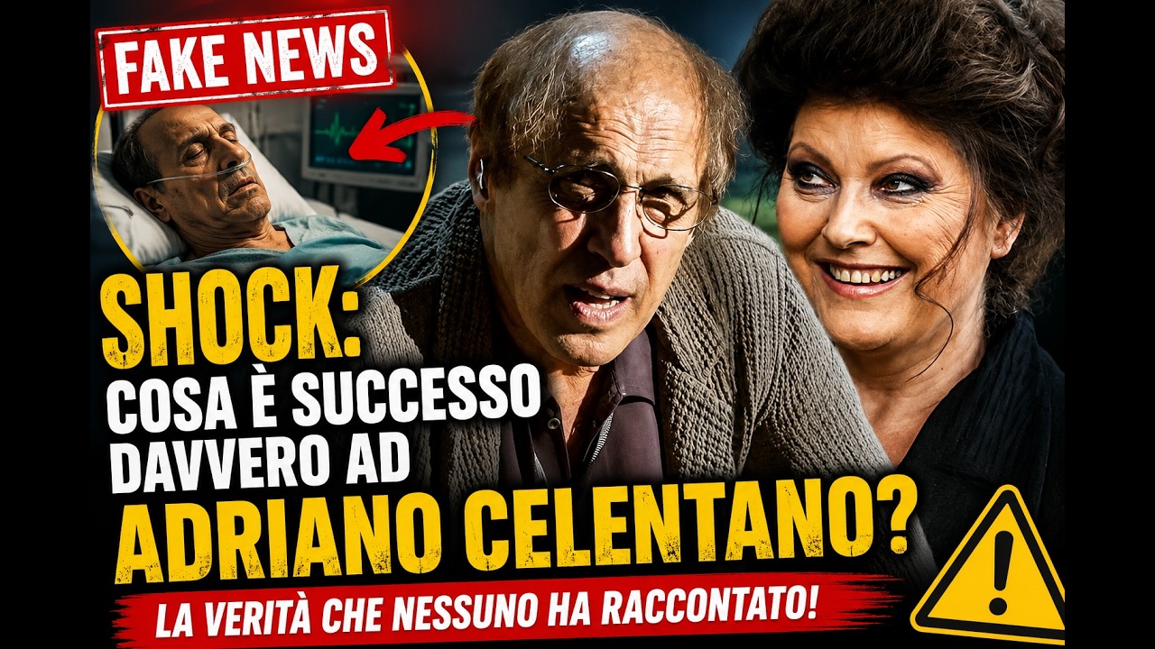 🚨😱 PANICO TRA I FAN DI ADRIANO CELENTANO: IL WEB ESPLODE, POI ARRIVA LA VERITÀ CHE CAMBIA TUTTO