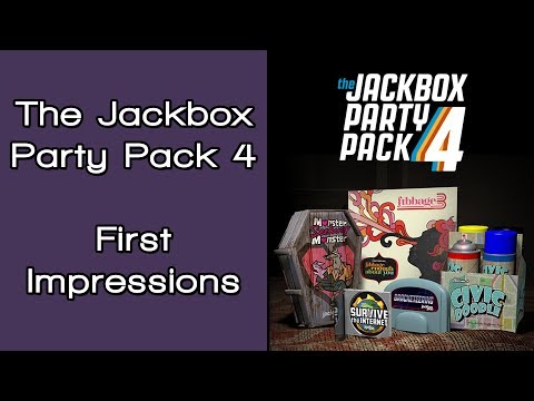 The Jackbox Party Pack 4 First Impressions