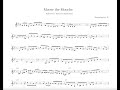"Moose the Mooche" Bud Powell solo transcription