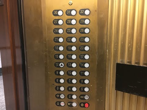 2016: AWESOME Westinghouse/Schindler Traction Service Elevator - Koppers Building - Pittsburgh