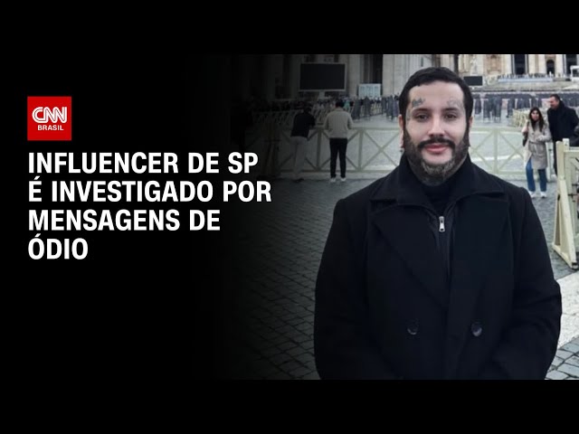 Influencer de SP é investigado por mensagens de ódio e apologia ao nazismo | CNN NOVO DIA