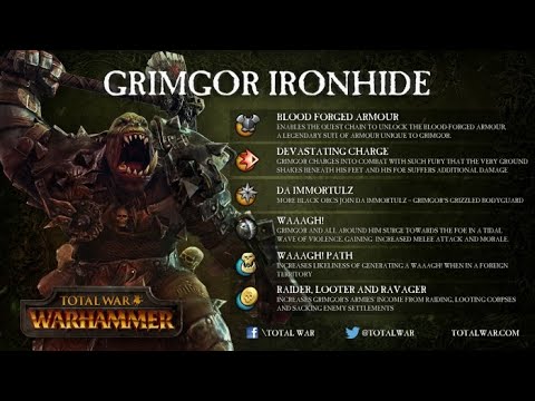 Total War Warhammer 2 - Greenskins - Grimgor Ironhide - Legendary Campaign - Part 1