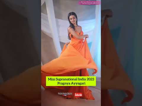 Miss Supranational India 2023  Pragnya Ayyagari