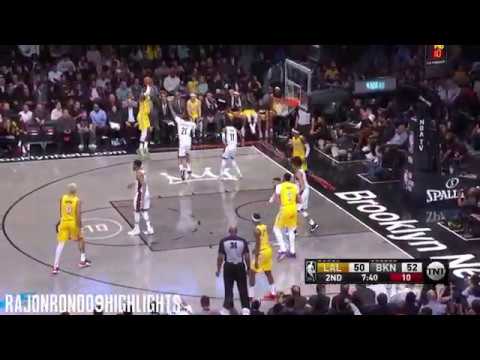 Rajon Rondo Full Highlights vs Nets | 7 Pts, 4 Rebs, 10 Asts | 01.23.2020