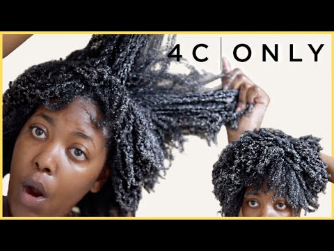 NEW PRODUCTS MADE FOR 4C HAIR!?! 4C ONLY DEMO & REVIEW...