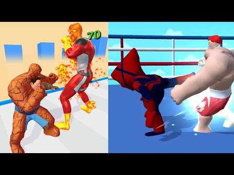 Monster Run 3D vs Hero Evolve Runner Gameplay All Level New Update Power Game PikaName