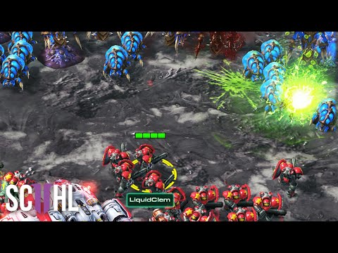 Clem's BEAUTIFUL Terran Micro vs. Reynor - StarCraft 2