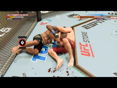 Cage clinch cheese at the end