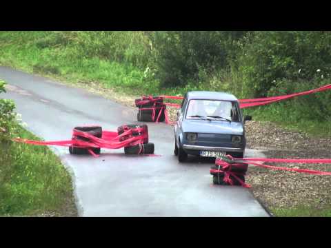 Adam Gawlak / Piotr Sokołowski Fiat 126p - KJS "Rajd Biecki 2011" Biecz 24-07-2011