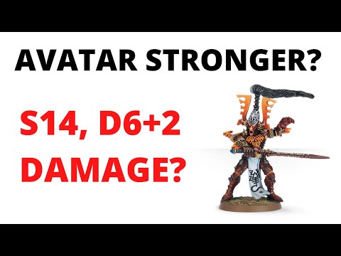 Sizable Eldar Leaks! New Avatar Stats, Heavy Weapons Buffs, Dire Avengers NOT Troops?