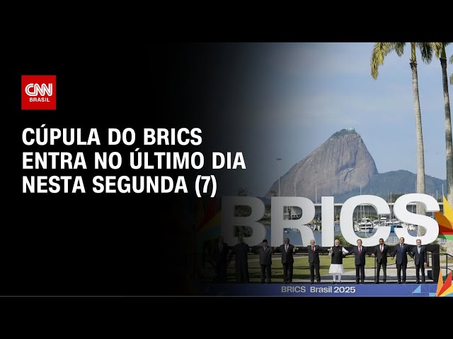 Cúpula do Brics termina nesta segunda (7) com declaração sobre saúde e clima | CNN NOVO DIA