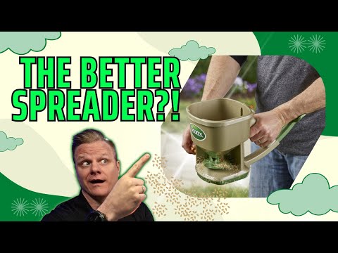 Hand Spreader For Seed, Fertilizer & Ice Melt!  The BEST One There Is?!