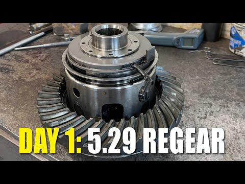 Regearing the Tacoma to 5.29s at Agility Customs