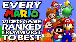 Every Mario Game Ranked From WORST To BEST