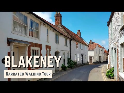 BLAKENEY, Norfolk | 4K Narrated Walking Tour | Let's Walk 2023