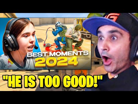 Summit1g Reacts to INSANE CS2 PRO MOMENTS 2024