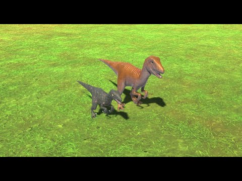 Deinonychus and Velociraptor vs every unit |Animal Revolt Battle Simulator