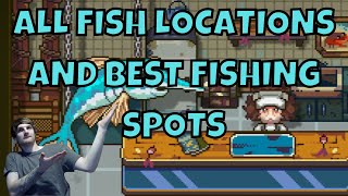 All Fish Locations / Best Fishing Spots in Sun Haven