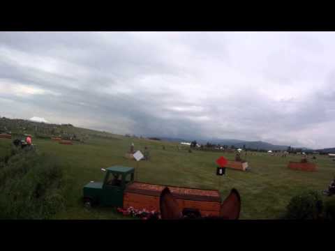 Rebecca Farms Training 3 Day Helmet Cam 2012
