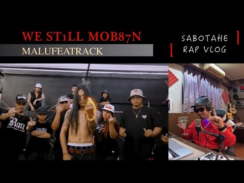 MALUFEATRACK . 21 ( WE STILL MOBBIN 187 ) SABOTAHE REACTION VIDEO #reactionvideo#fastestrapper#rap
