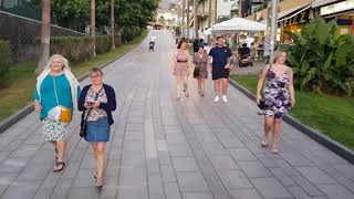 Warning Cardiac Hill walk from La Pinta beach to Laguna Park 2 in  Costa Adeje,Tenerife