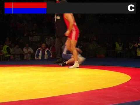 ASGAROV, Toghrul (AZE) - BUCUR, George (ROU) European Championship 2012 - 1/2 final