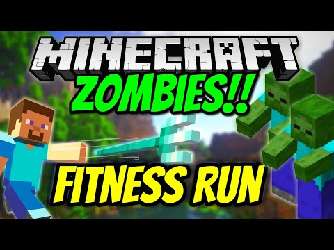 Brain Break For Kids | Minecraft "Zombies!!" Run