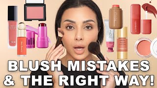 The Most Common Blush Placement Mistakes - And How to Fix Them | Nina Ubhi