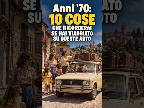 Anni ’70: 10 cose che ricorderai se hai viaggiato su queste auto