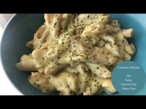 Chicken Alfredo - AIP | Paleo | Gluten Free | Dairy Free | Grain Free
