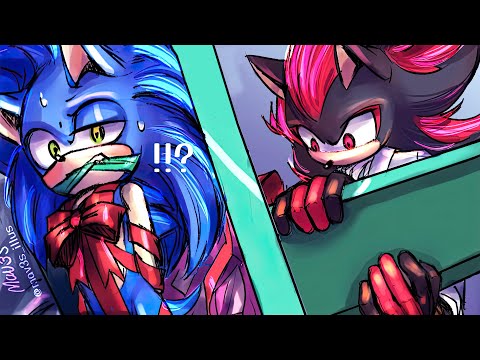A Special Gift ❤️ | Shadow x Sonic (Sonadow) | Comic Dub