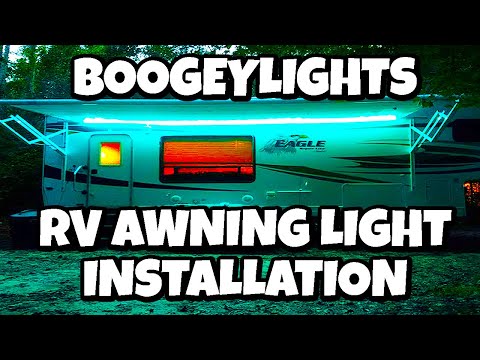 RV LED AWNING LIGHT INSTALLATION | STEP BY STEP GUIDE