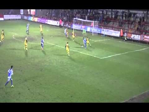 Puskas Award contender! Sean Geddes scores rabona lob for Worcester City vs Barrow 2014