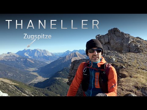 Thaneller - Hiking summit with Zugspitze view - Easy alpine hike in the Lechtal Alps