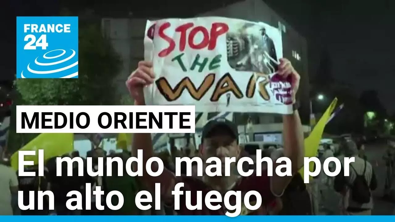 Marchas propalestinas en el mundo rechazan la guerra en Gaza y la escalada israelí en Líbano