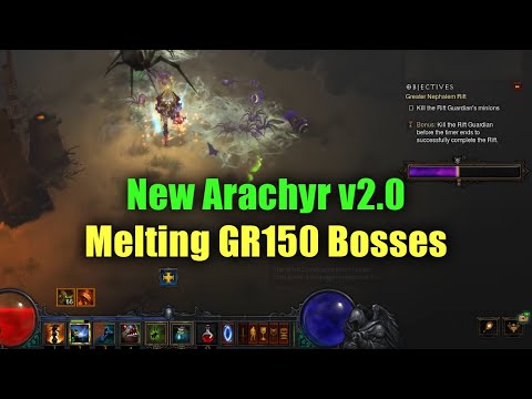 The New Arachyr Corpse Spider WD Melts GR150 Bosses - Full Feedback/Review (Season 25 PTR)