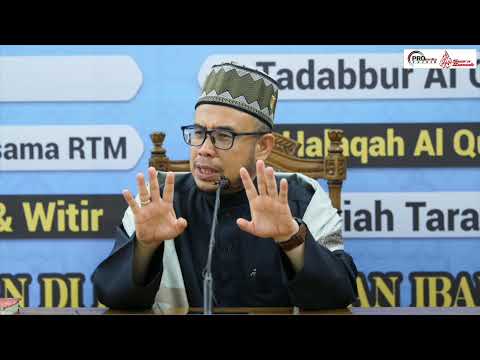 LIVE NOW Prof Dato Dr MAZA Tazkirah Terawih