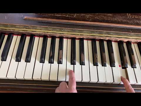 Left Hand Preparation for Hanon Exercise #1