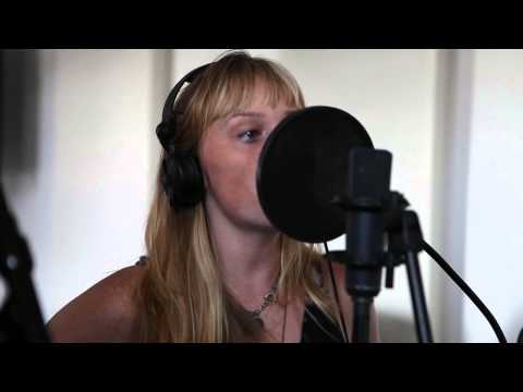 Kaila Mullady in the studio