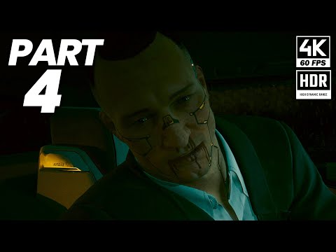Cyberpunk 2077 Gameplay Walkthrough Part 4 (PS5) 4K 60FPS HDR - (Full Game)