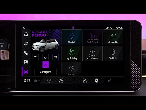 multi sense - R5 E-Tech electric - Renault