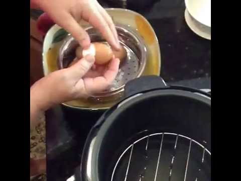 Pressure Cooker Hard Boiled Eggs