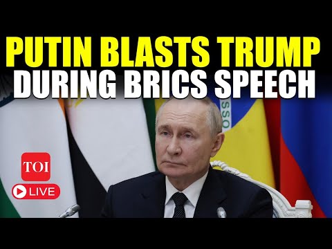 Putin's Speech In English: 'US Can't Dictate…': Russia President LASHES Trump | BRICS Summit LIVE