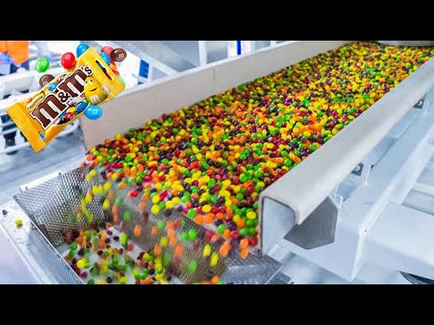 ВОТ КАК ДЕЛАЮТ КОНФЕТЫ M&M’S, УДИВИТЕЛЬНЫЕ ПРОИЗВОДСТВЕННЫЕ ЛИНИИ