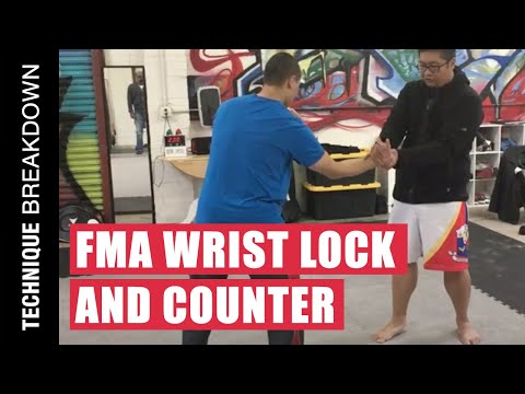 WRIST LOCK & COUNTER 2 in FILIPINO MARTIAL ARTS | KALI | Eskrima | Arnis | Escrima
