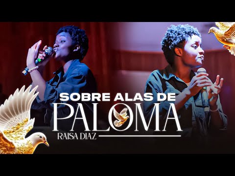 SALMISTA RAISA DIAZ SOBRE ALAS DE PALOMA COVER DE VIRGINIA BRITO